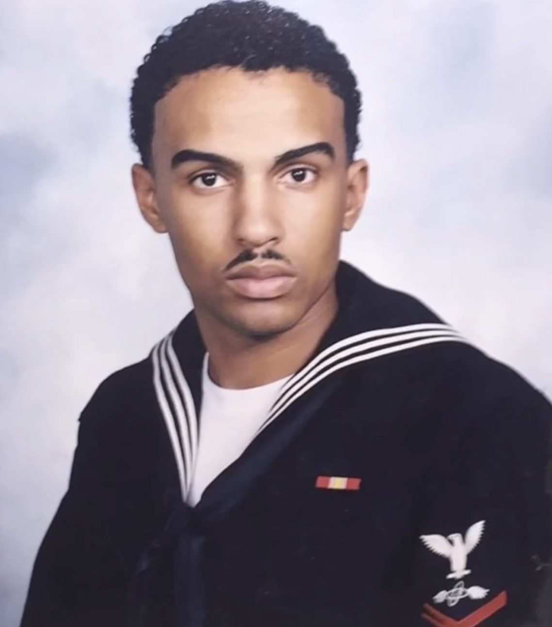 Silas Casher in his Navy uniform
